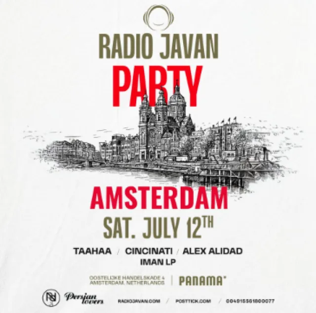 Radio Javan Party  in Amsterdam