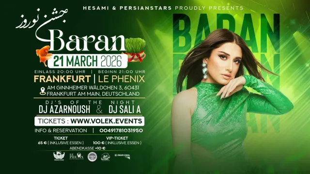 Nowruz Party With Baran in Frankfurt