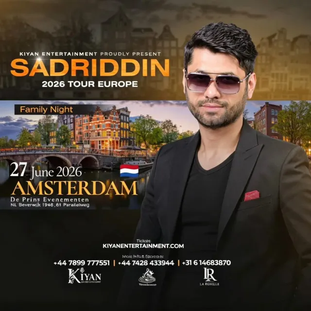 Sadriddin Live in Amsterdam