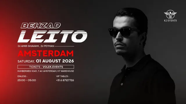Behzad Leito Live in Amsterdam