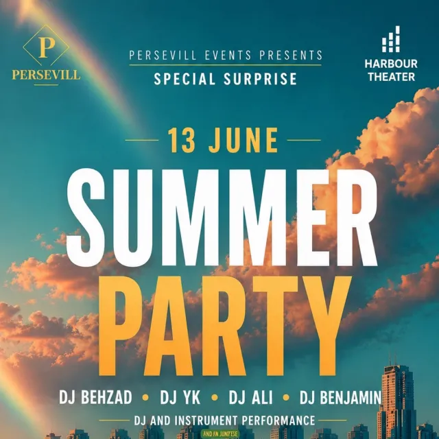 summer party in Vancouver