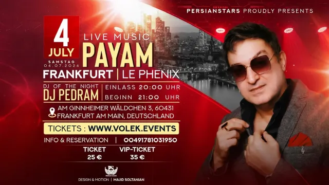 Payam Live in Frankfurt