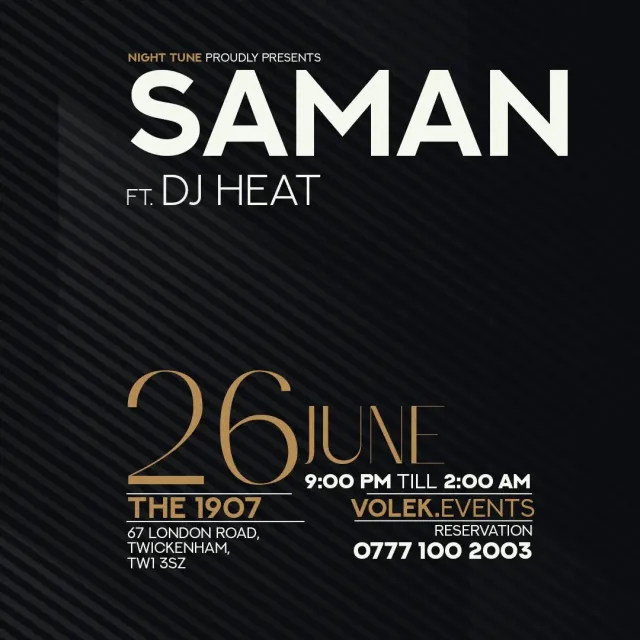 Saman Live in London
