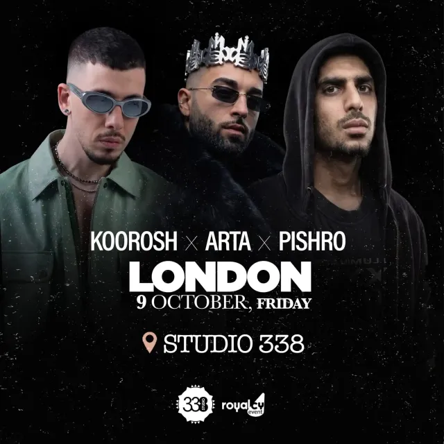 Arta & Pishro & Koorosh Live in London