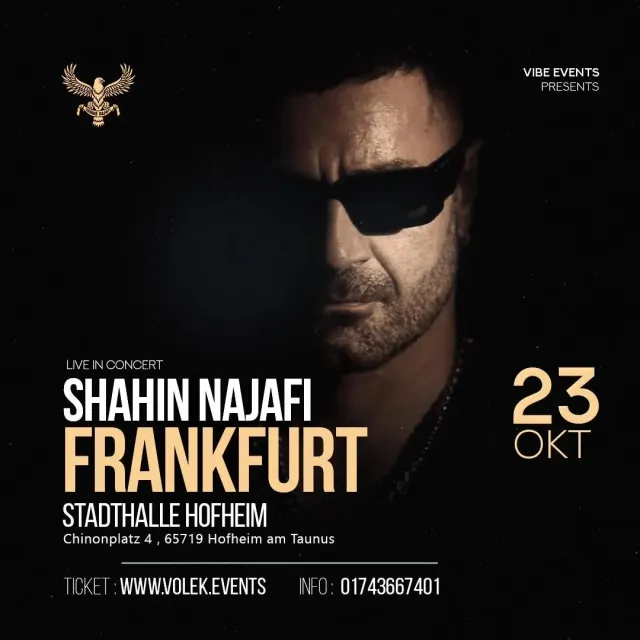 Shahin Najafi Live in Frankfurt (Hofheim)