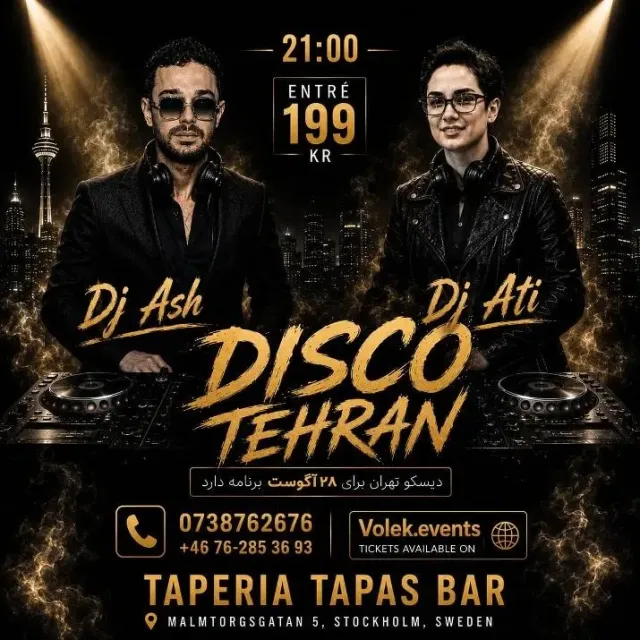Disco Tehran in Stockholm