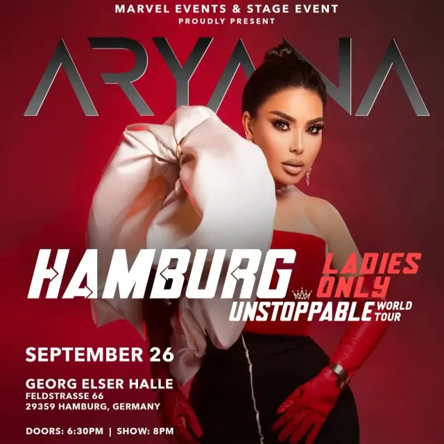 Aryana Sayeed Ladies Only Concert in Hamburg