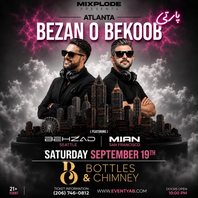 Bezan O Bekoob Party Atlanta