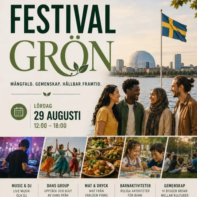 Festival Grön in Stockholm