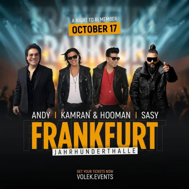 Andy Kamran & Hooman Sasy live in Frankfurt