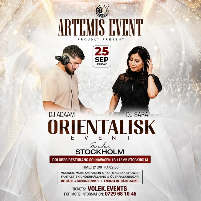 Oriental Night in Stockholm