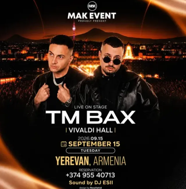 TM Bax Live in Yerevan