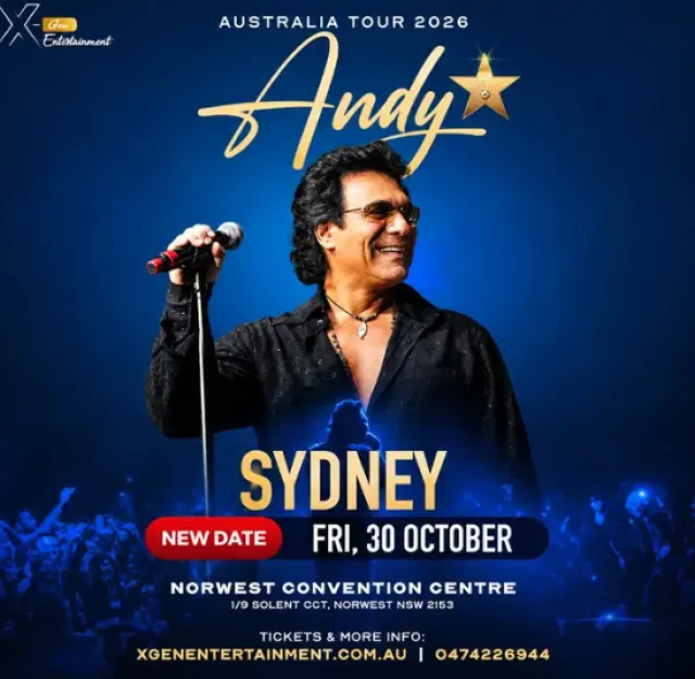 Andy Live in Sydney