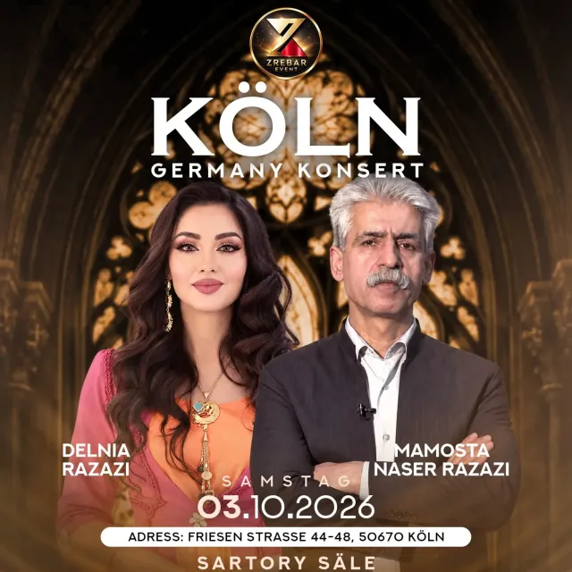 Naser Razzazi & Delnia Razzazi Live in Köln