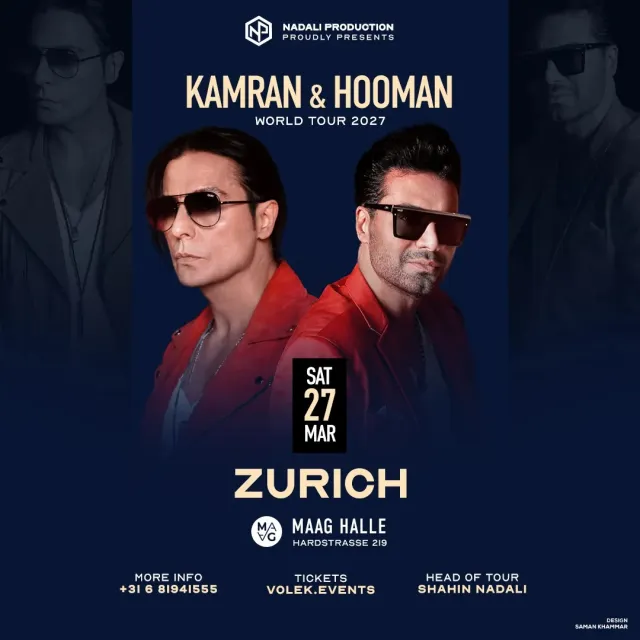 Kamran and Hooman live in Zürich