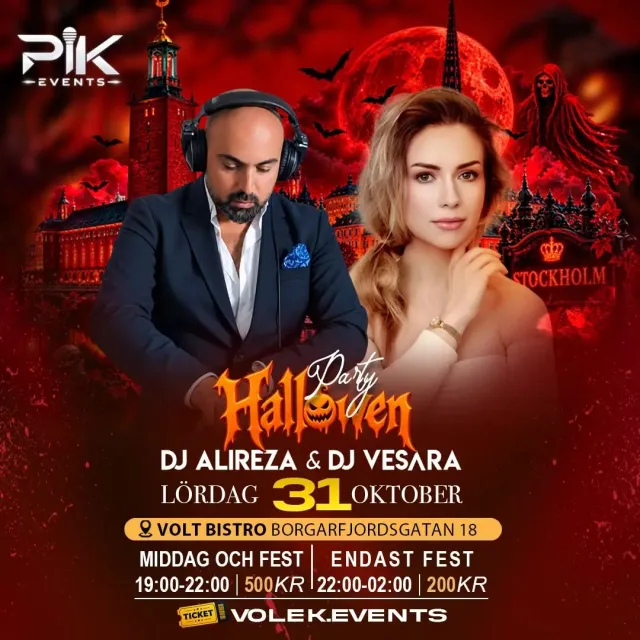 Halloween Party in Stockholm