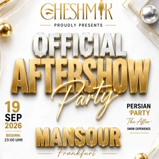 Mansour’s Official Aftershow Party
