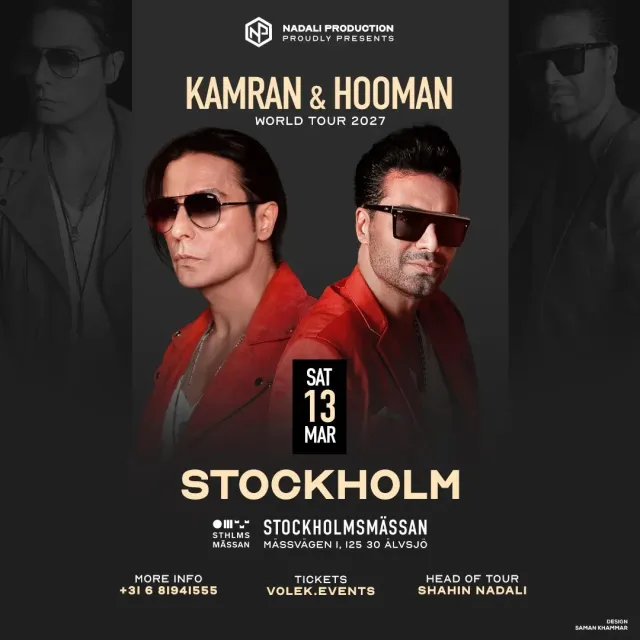 Kamran and Hooman live in Stockholm