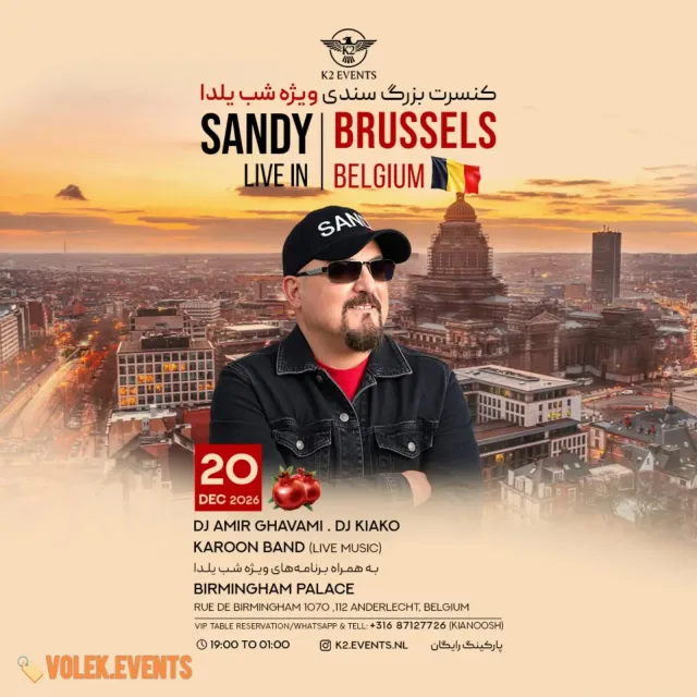 Sandy Live in in Belgium