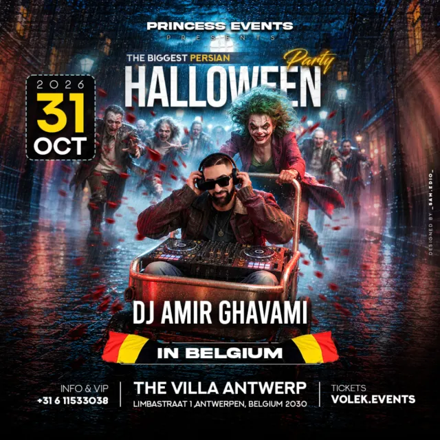 Iranian Halloween Party in Belgium