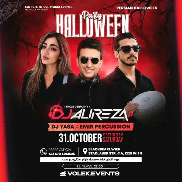 Halloween Persian Night in Vienna