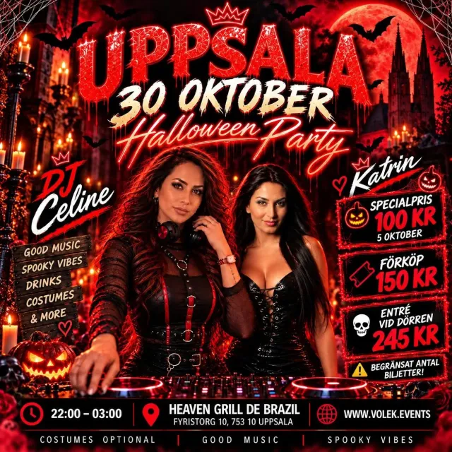 Halloween Party in Uppsala