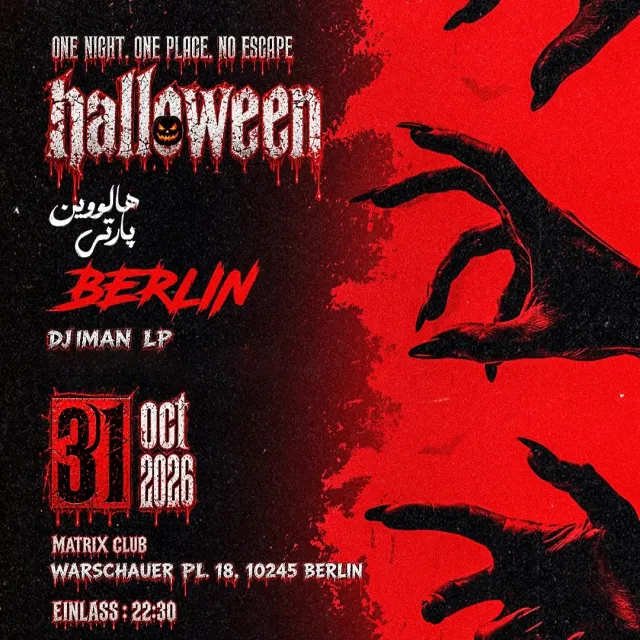 The Biggest Persian Halloween Night in Berlin